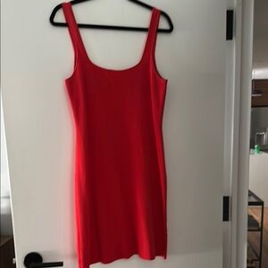 J. Crew Vibrant Red Mini Dress